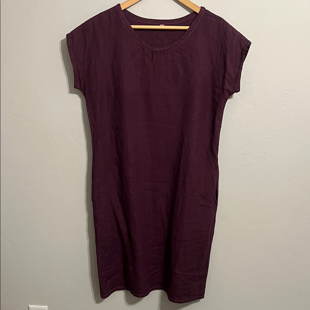 100% European Linen Dress